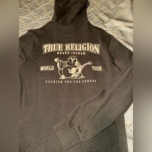True religion zip up hoodie